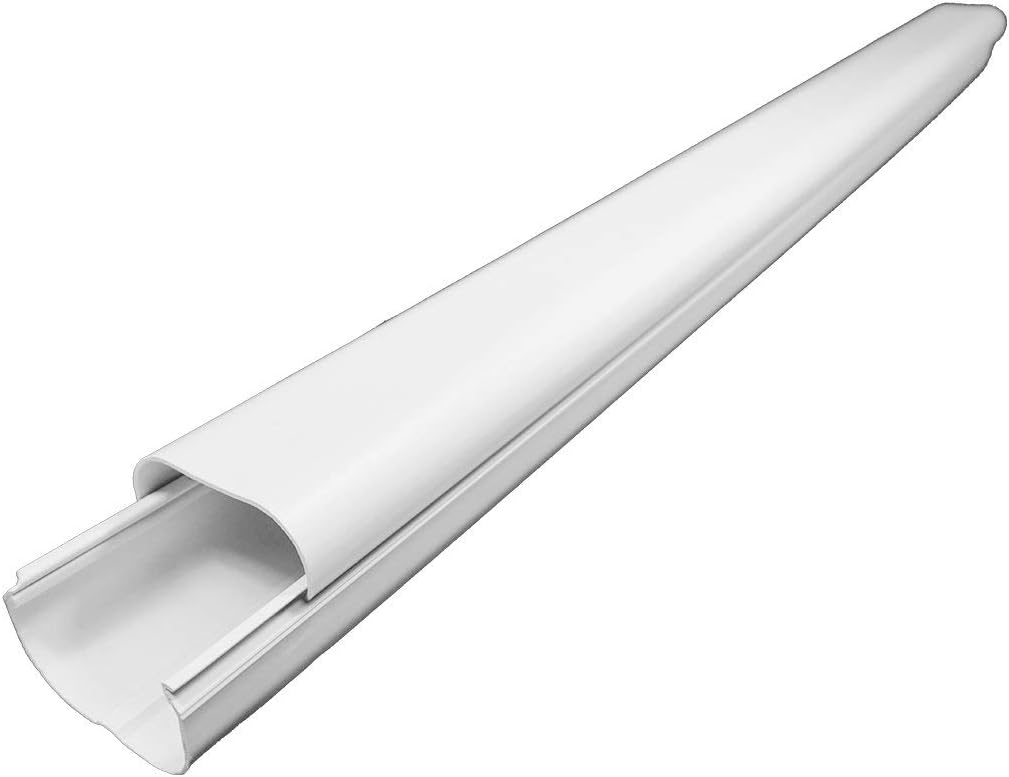 Pioneer Decorative PVC Wide Line Cover Kit for Mini Split Air Conditioners and Heat Pumps