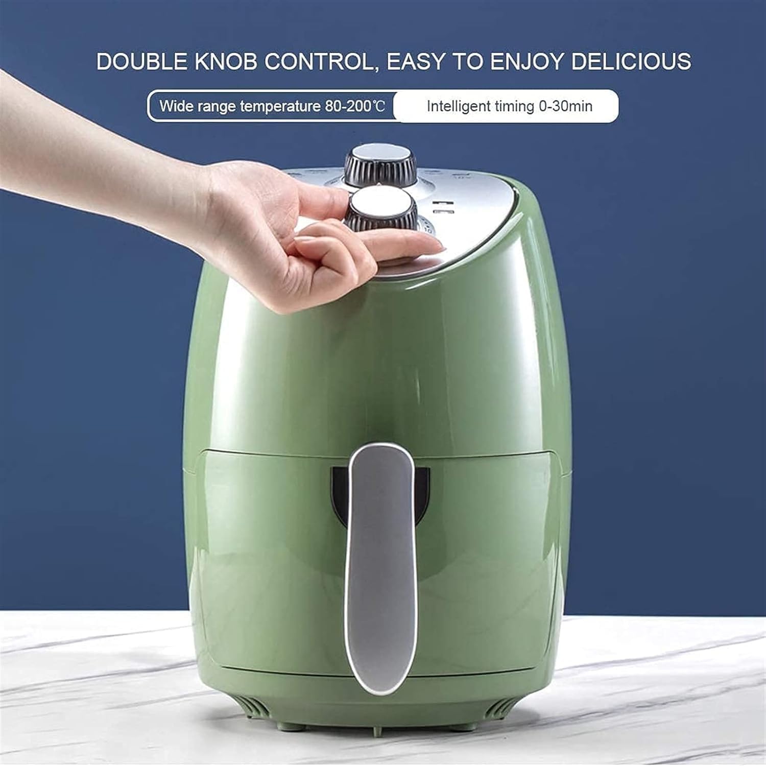 oven mini oven air fryer oven Small Air Fryer, Air Fryer for Home Use 2.6L Multifunctional Air Fryer Small and Light Oven Oil Free Andy Frying Pan Extremely Fast Heating Every Family Small Air Fryer