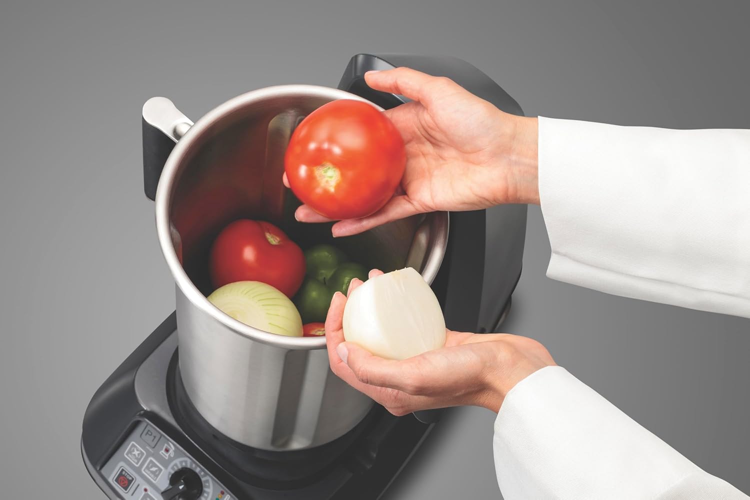 Hamilton Beach Commercial EXPEDITOR 1 Gallon / 4 Liter Culinary Blender, 3.5 HP Motor, Precision Control Touchpad, Custom Blending Programs, Clear Lid with Dosing Cup, NSF Certified, HBF1100SR