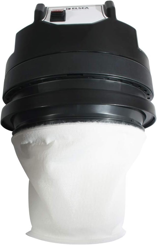 Cen-Tec Systems Hamiantus 10 Gallon Dry Commercial Canister Vacuum with 4-Stage Filtration, Stainless Steel