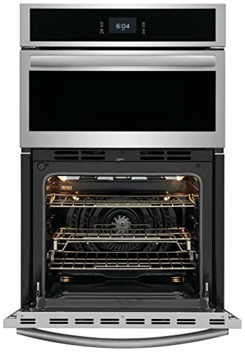 Gallery 27 in. Electric Built-in Wall Oven and Microwave Combination w/Total Convection in Smudge-Proof Stainless Steel