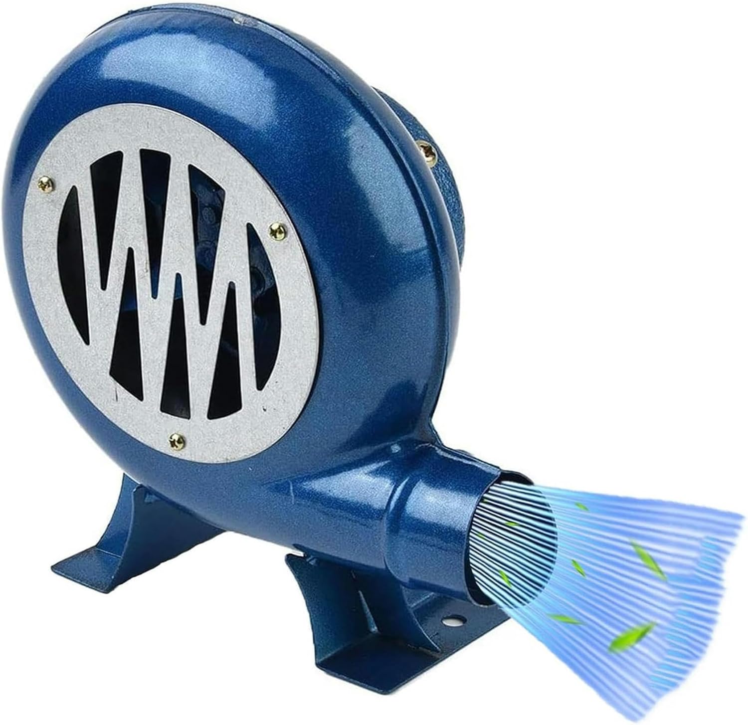 Manual Iron Gear BBQ Blower, Hand Crank Blacksmith Forge Blower, Iron Gear Popcorn Fan Manual Fan, Blower Grill Fire Starter Flame Exciter Tool, Outdoor Cooking Manual Leaf Blower Accessories(200W)