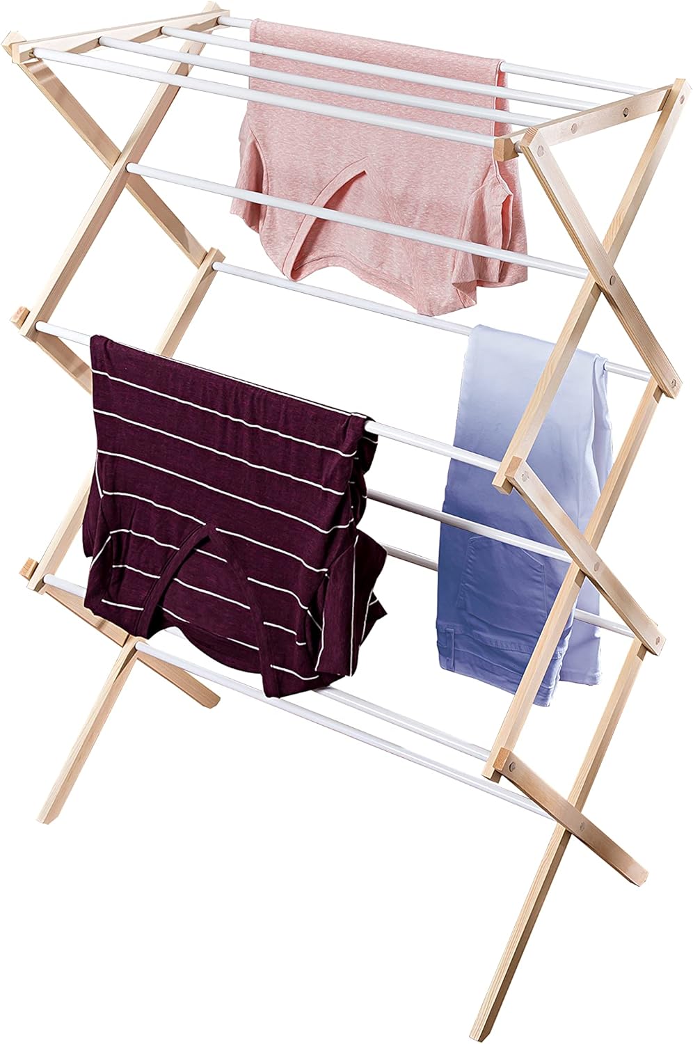 Honey-Can-Do Wooden Laundry Drying Rack