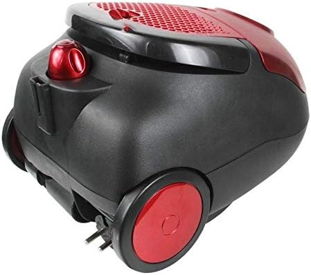 Vacuum Cleaners Horizontal Vacuum Cleaner,for Home Hard Floor Carpet Lightweight Power Strong Suction Powered Corded Canister Vacuum Cleaner, Red.