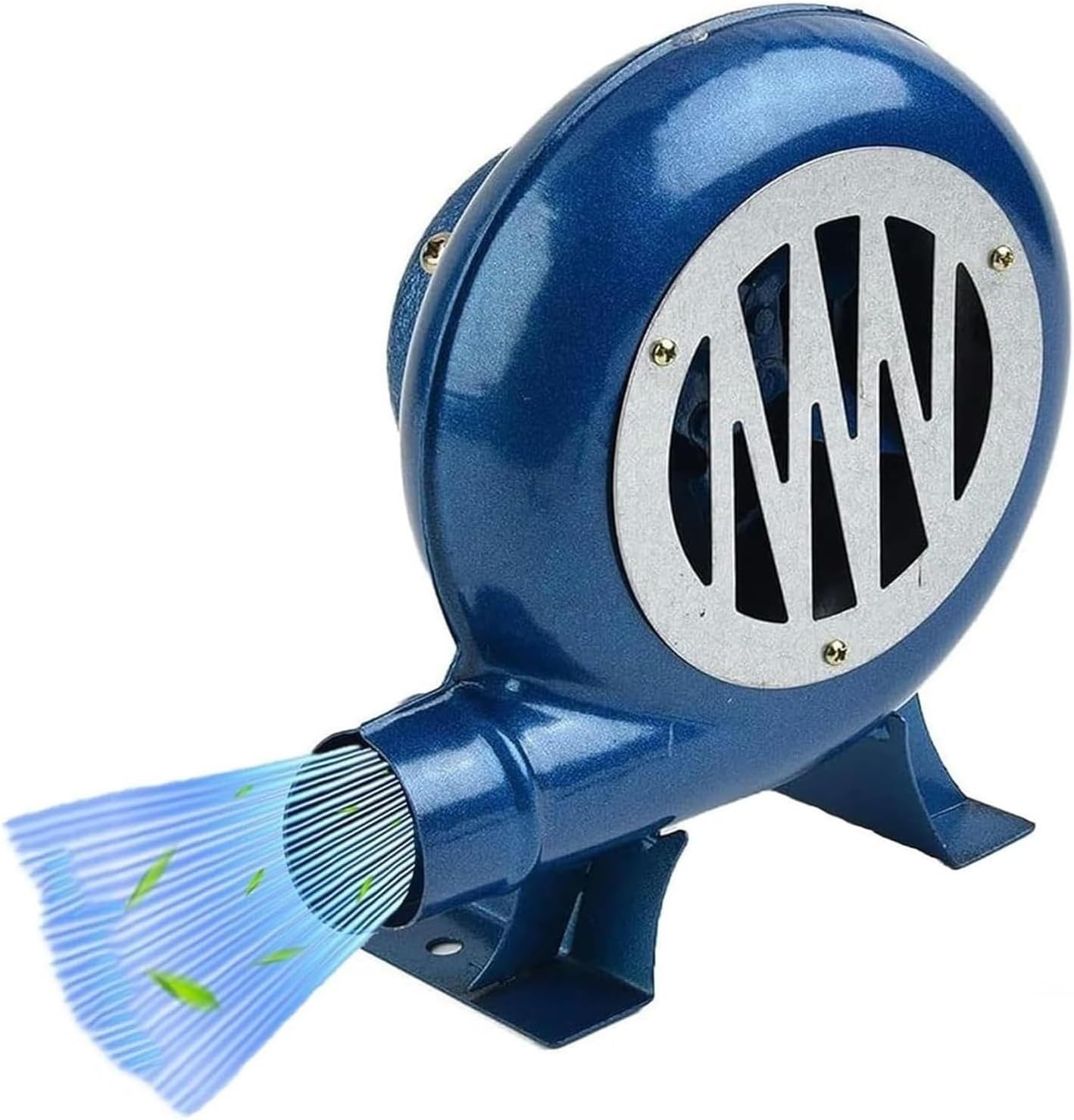 Hand Crank Blacksmith Forge Blower, Blower Grill Fire Starter Flame Exciter Tool, Outdoor Cooking Manual Air Accessories(350W)