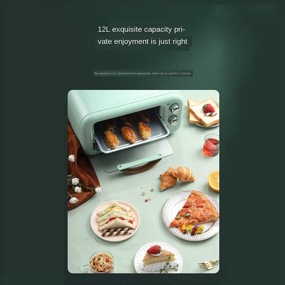 oven mini oven air fryer oven Mini Oven 12L Convection Electric Grill with Temperature Setting 90-230℃ and 60 Mins Timer, 2 Baking Functions,Easy to Clean Toaster Oven Air Fryer,