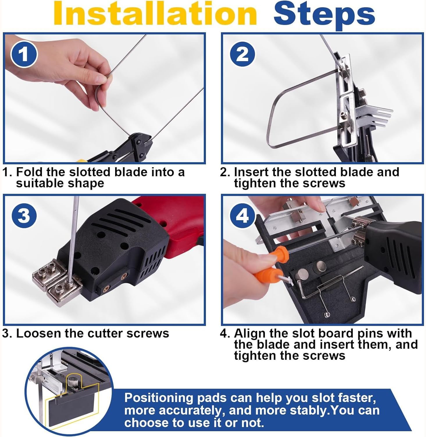 500℃ Hot Knife Foam Cutter,5s Fast Heating,15-Speed Temperature Adjustment,Dual Fan Cooling,With Electronic Micro Switch,Close When Released,Suitable for Slotting/Cutting of Rubber, Nylon and Fiber