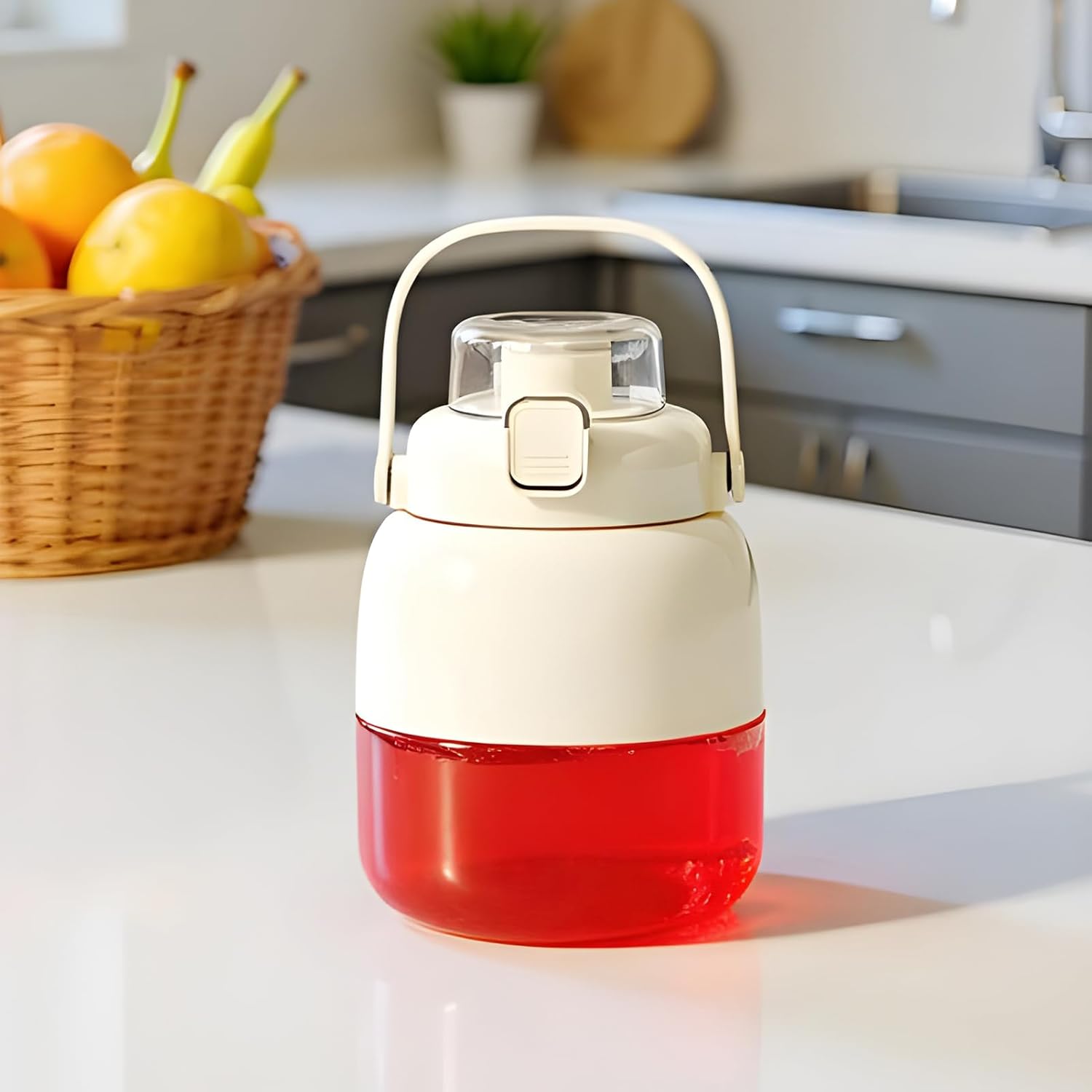 Cordless Blender Cup - Portable Juicer Bottle, 800ml Fruit Mixer | Electric Smoothiee Maker Machine, Rechargeable Citrus Press for Daily Drinks with Strong Power Orange Lemon Lime Use Accessoire