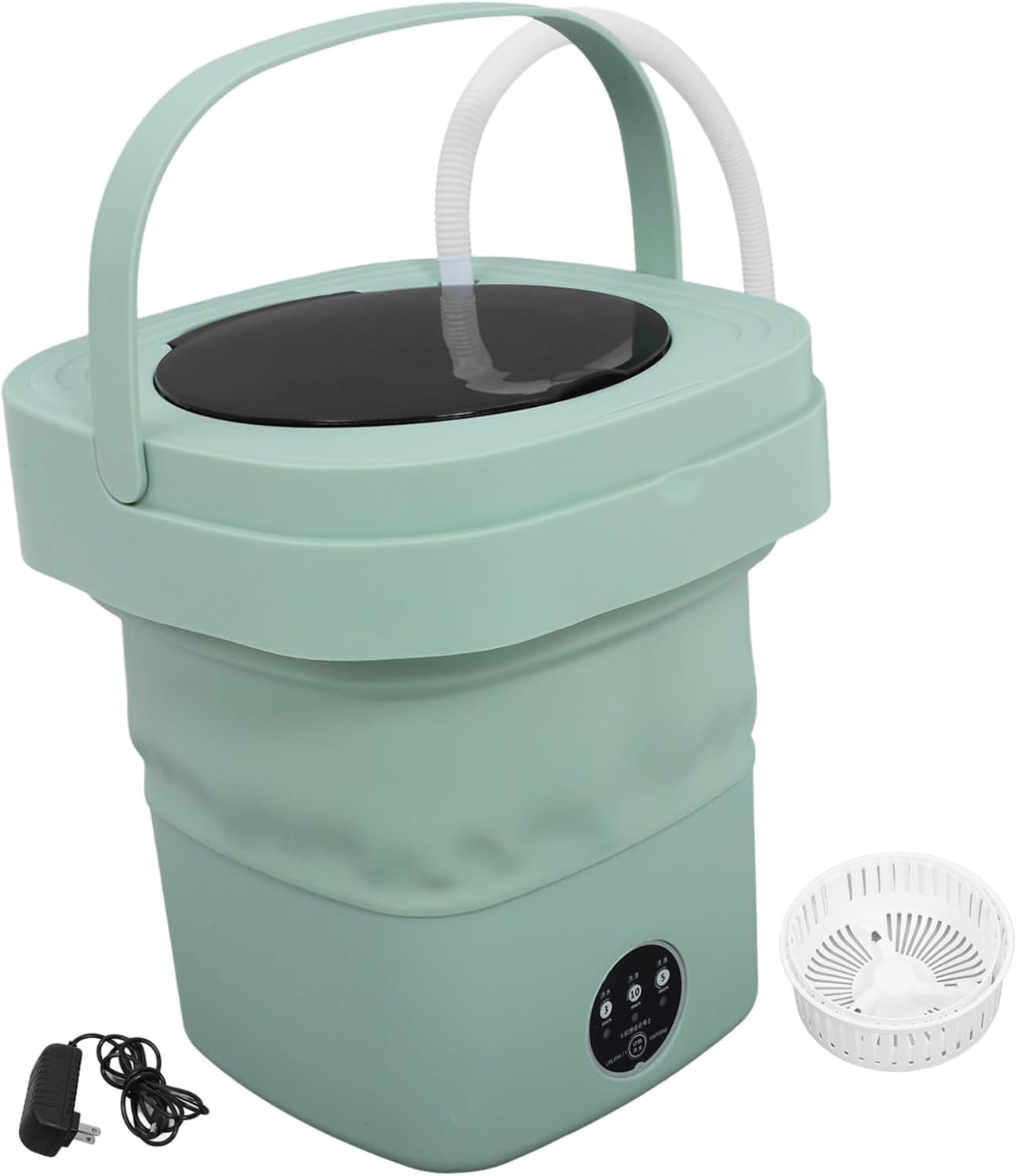 Portable Mini Washing Machine Compact Design for Easy Laundry Apartments and Camping Capacity Automatic Function Construction