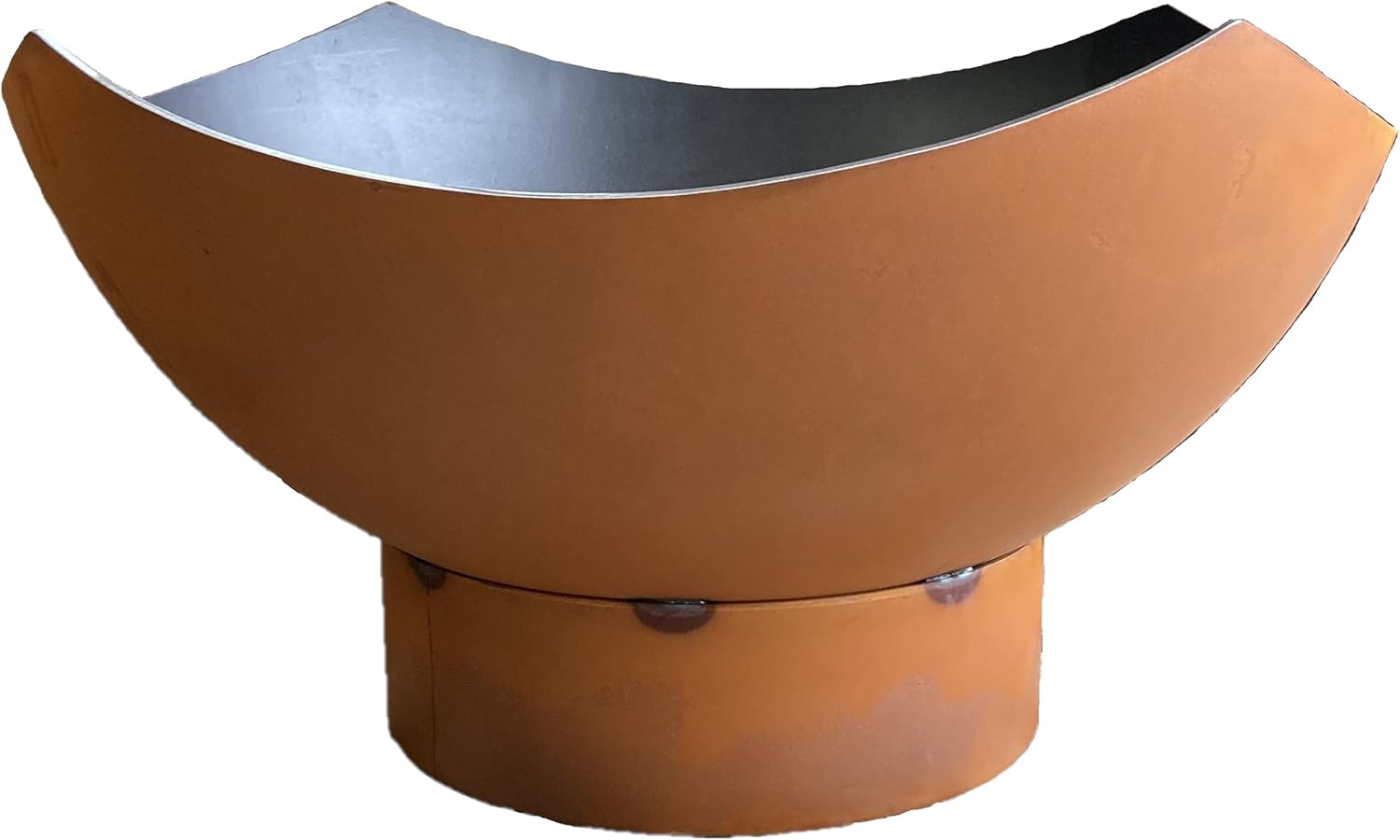 Fire Pit Art Manta Ray Wood Burning Mild Carbon Steel Fire Pit