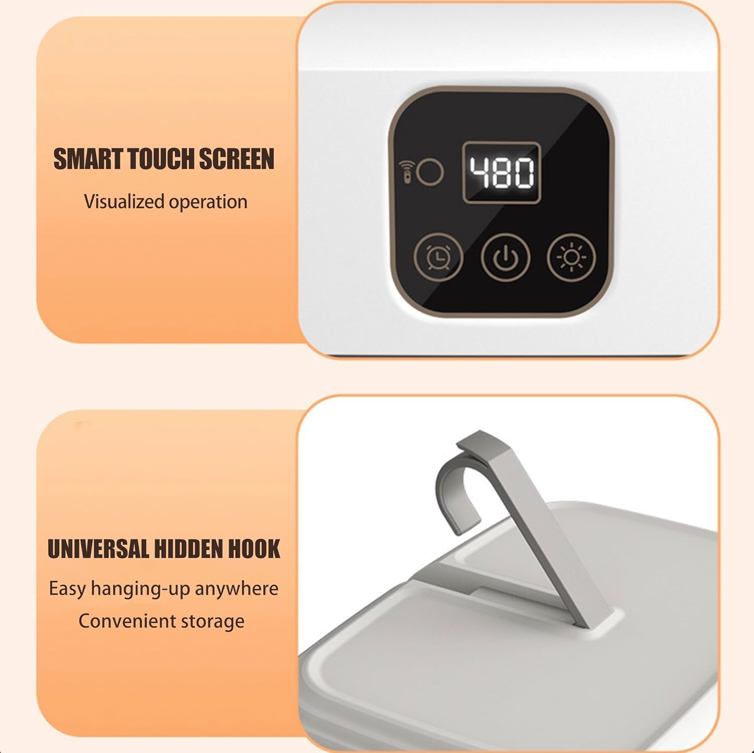 Mini Laundry Dryers with Remote Control, Small Compact Foldable Electric Drying Machine with Dry Bag for Travel,RV