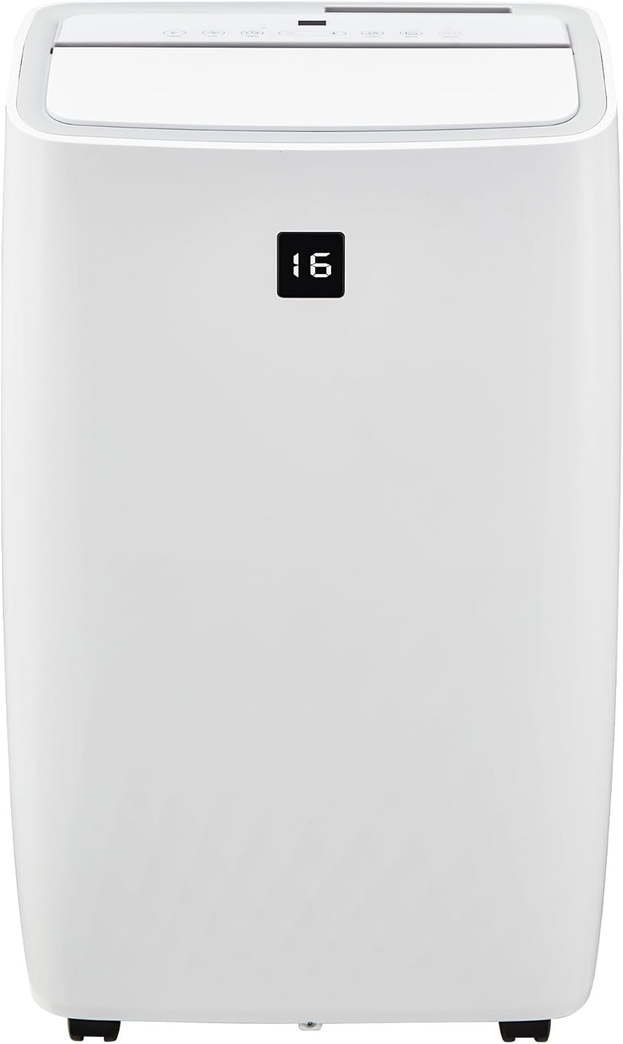 Portable Air Conditioners, 12000 BTU Portable AC for Rooms Up to 550 Sq.Ft. 3-In-1 AC with Fast Cooling, Dehumidifier & Three Speed Fan, 24H Timer/Remote Control/Quiet, White LED Control Panel