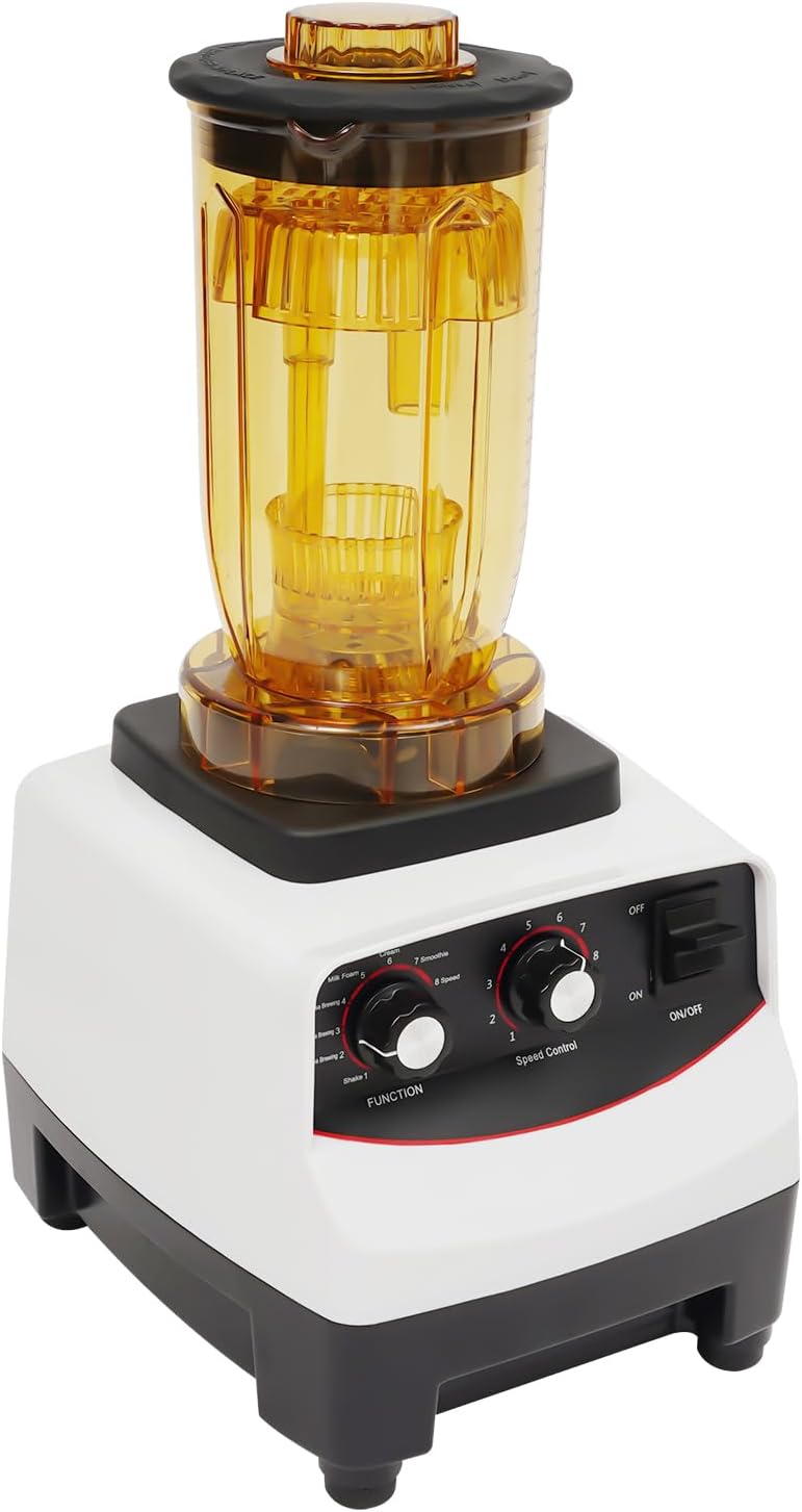 Tea Brewing Machine,Bubble Tea Machine 1200ml Multifuction Food Blender w/ 4Cups, 1800W Shaking Machine Smoothie Maker Brew Cream Milk Shaker