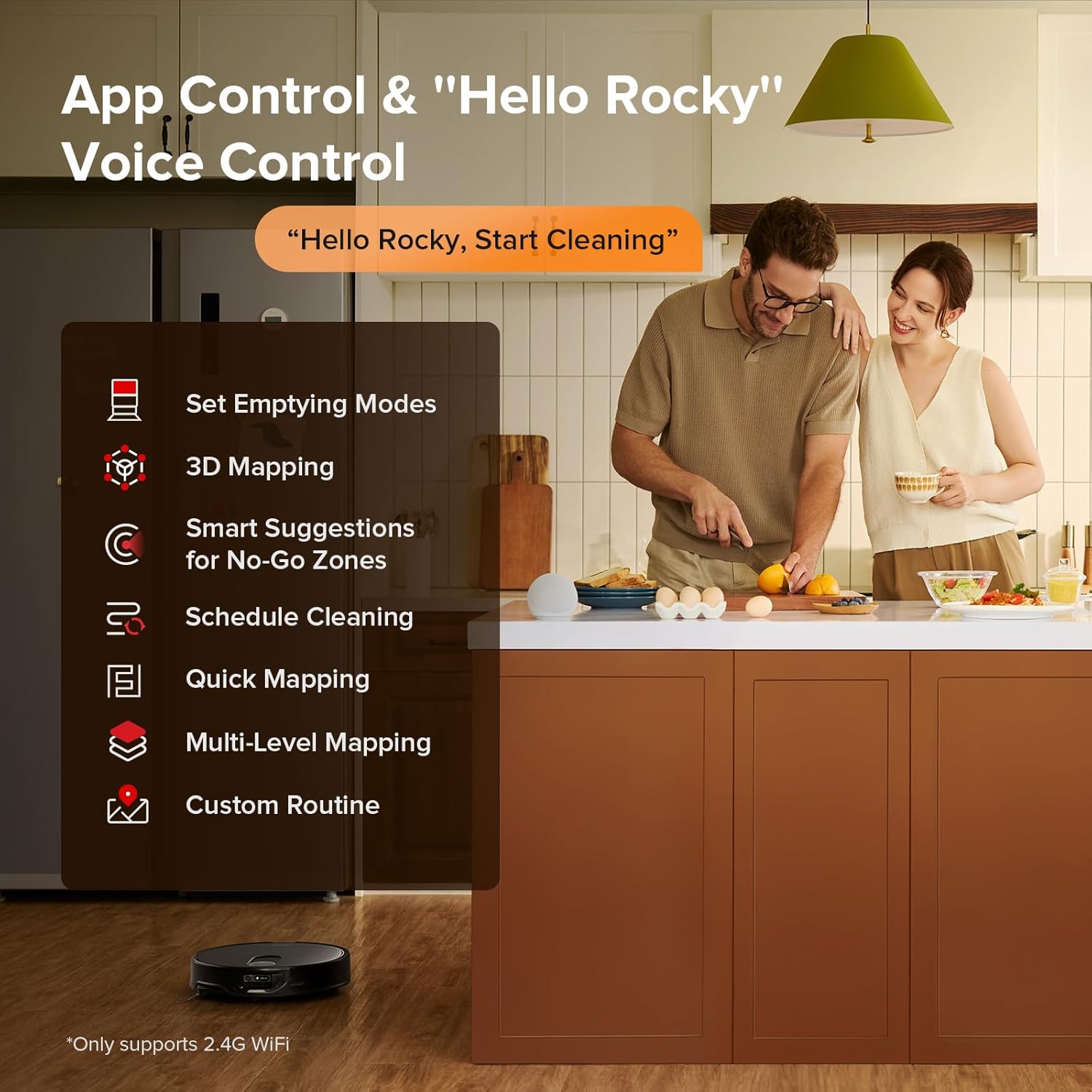 roborock Qrevo Slim Robot Vacuum and Mop with Washable Filter