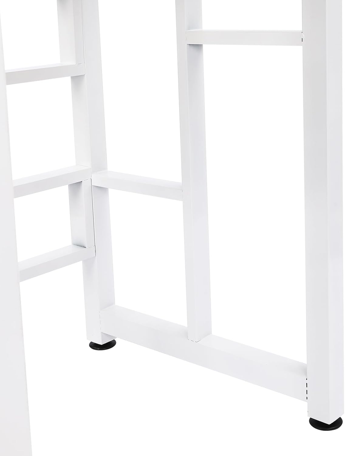 2-Tier Washer Dryer Stacking Rack - Heavy Duty Metal Storage Stand Holds 420lbs, Adjustable Shelves for Secure Appliance Stacking in Laundry Room Bathroom (White)