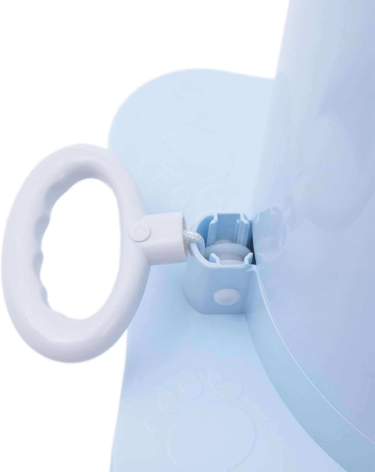 11lbs Portable Manual Clothes Dryer, Non Electric Foot Powered Compact Mini Laundry Spin Dryer Machine for Clothes，RV, Camping, School, Apartment, Dorm(Blue)