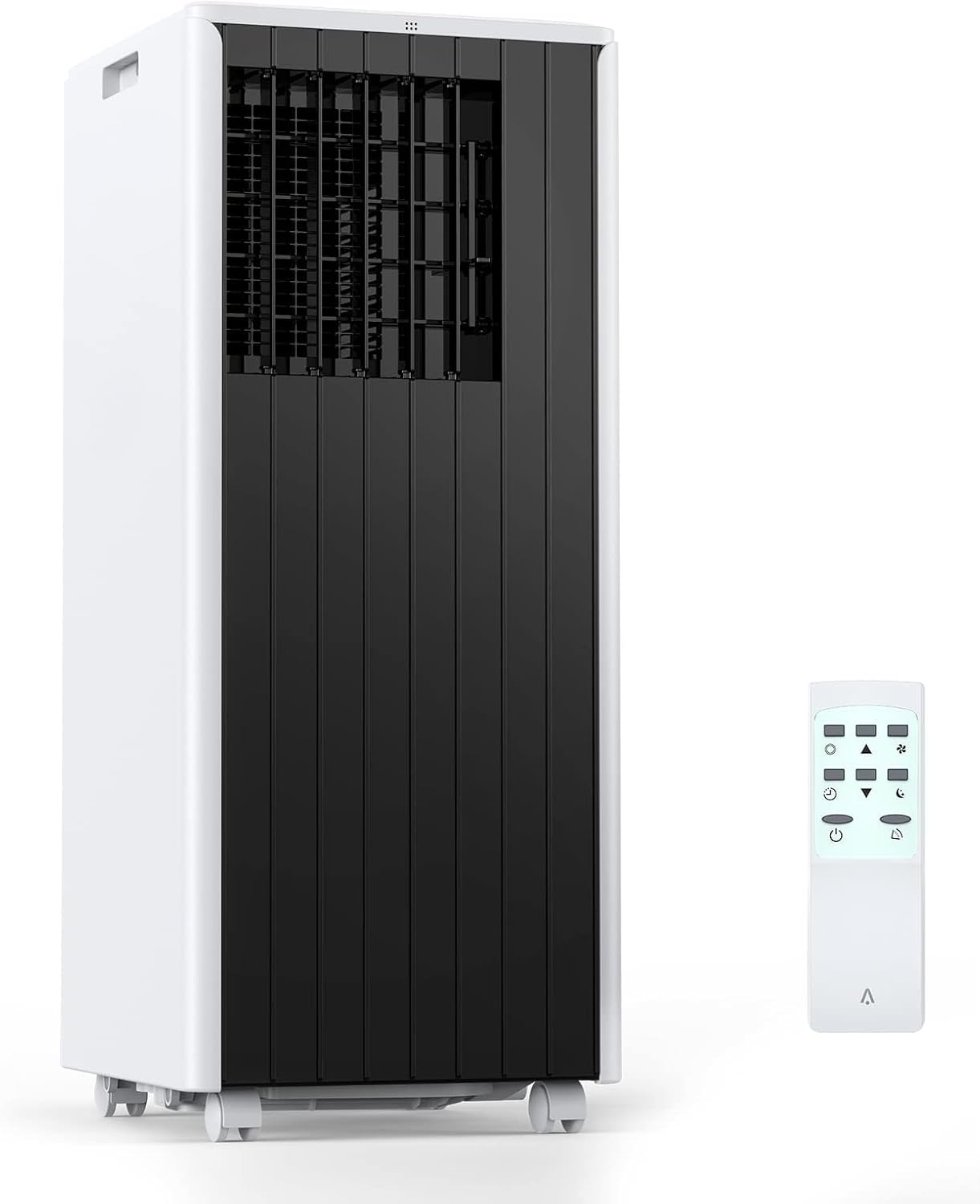 8,000 BTU Portable Air Conditioner - Quiet Operation, Dehumidifier, 4 Cooling Modes, Remote Control, and 24-Hour Timer for Bedrooms and Apartments