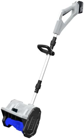 Cordless Electric Snow Shovel, 20V 4.0Ah Battery, 12.5
