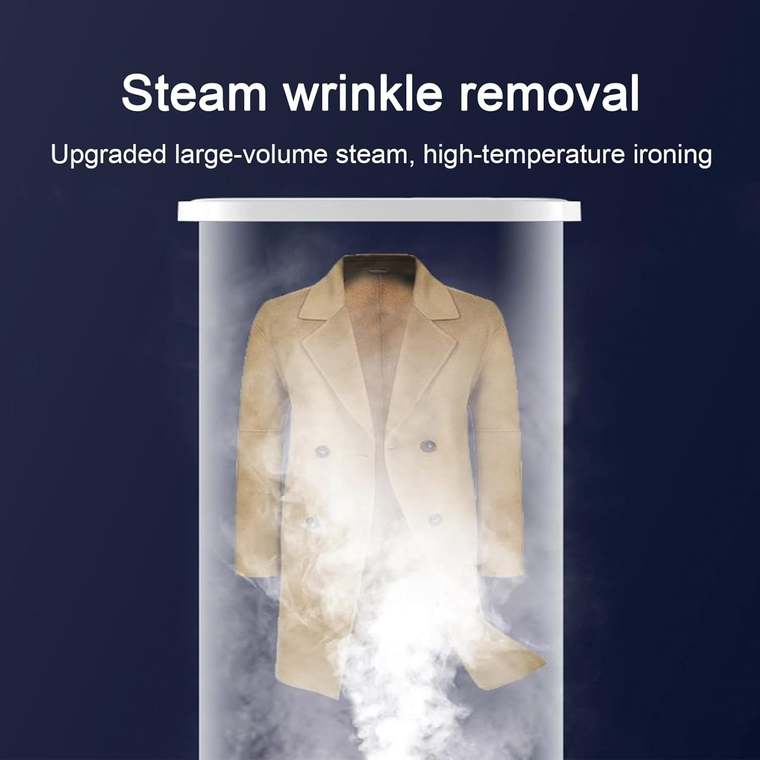 EERSTA Drying Clothes Care Machine, Household Small Quick-Drying Foldable Clothes Dryer, Fully Automatic Steam Ironing Clothes Dryer