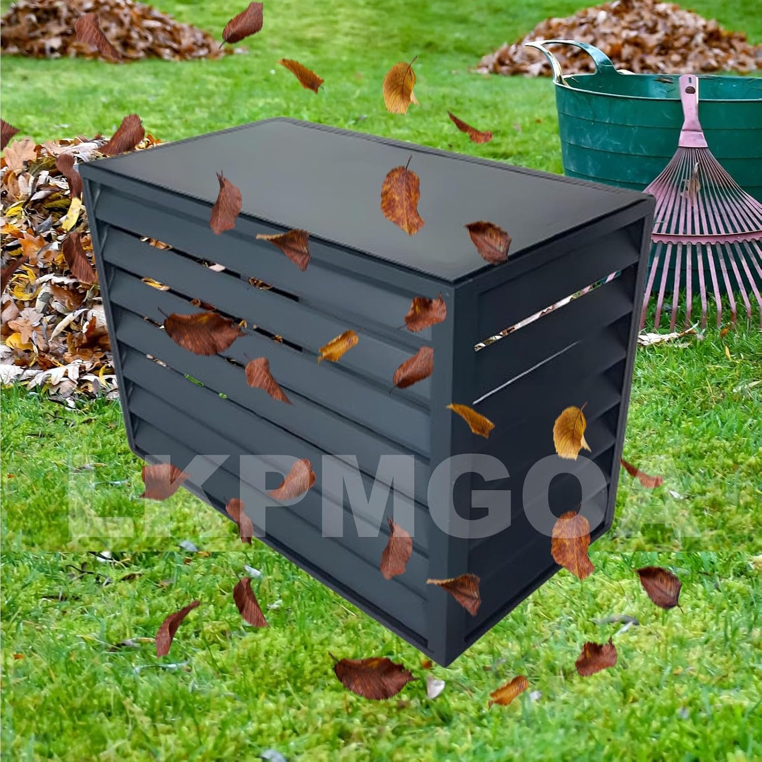 Aluminum Alloy Air Conditioner Fence, Support for Waterproof Plants, Privacy Fence, Theft Proof, Sturdy, Noise reducing(White,110cm)