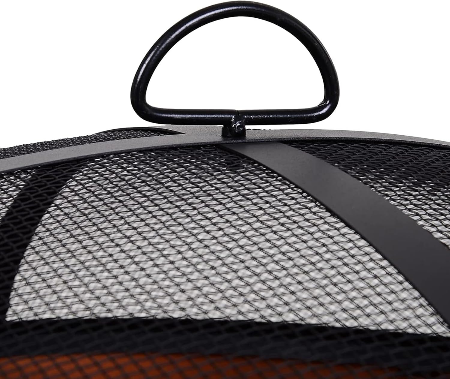 Four Seasons Courtyard FT-1103E Fire Pit, Copper With Black Accents, Screen + Poker, 30-In. - Quantity 1