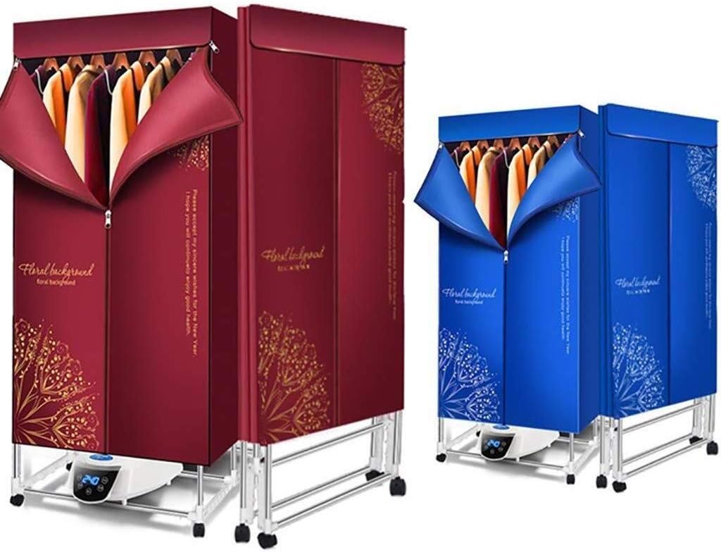 Heated Clothes Dryer Drying Rack with Automatic Timing Foldable Touch Display Portable Clothes Dryer Portable Drying Rack for Laundry Capacity Energy