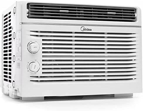 Midea 5,000 BTU Room Window Air Conditioner, Mechanical Control, DOE