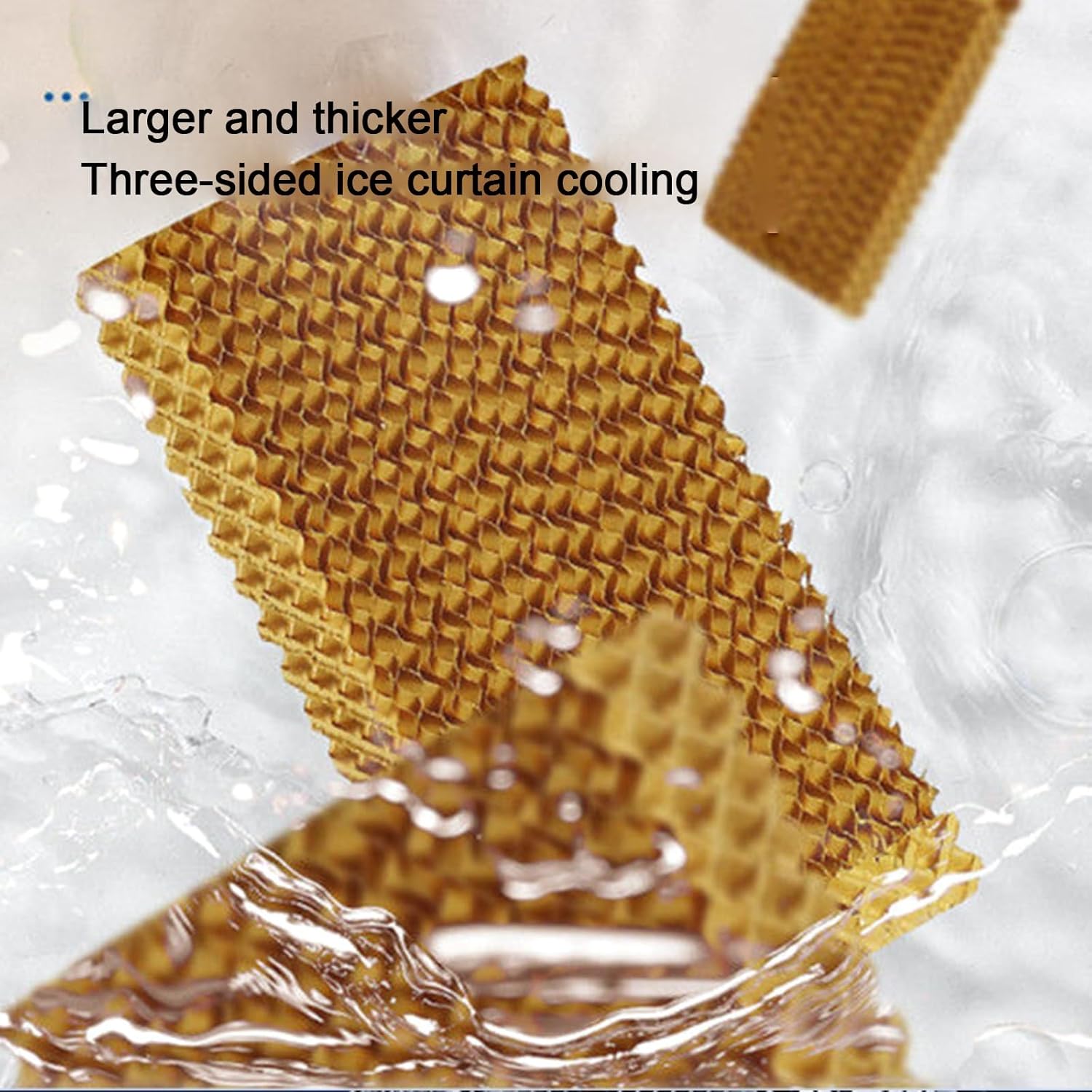 Swamp Cooler, Portable Windowless Air Conditioner, Evaporative Air Cooler w/ 6.6 gal Water Tank, 120°Oscillation, 8 H Timer, 3 Speeds, for Backyard, Garage, Patio, Indoor