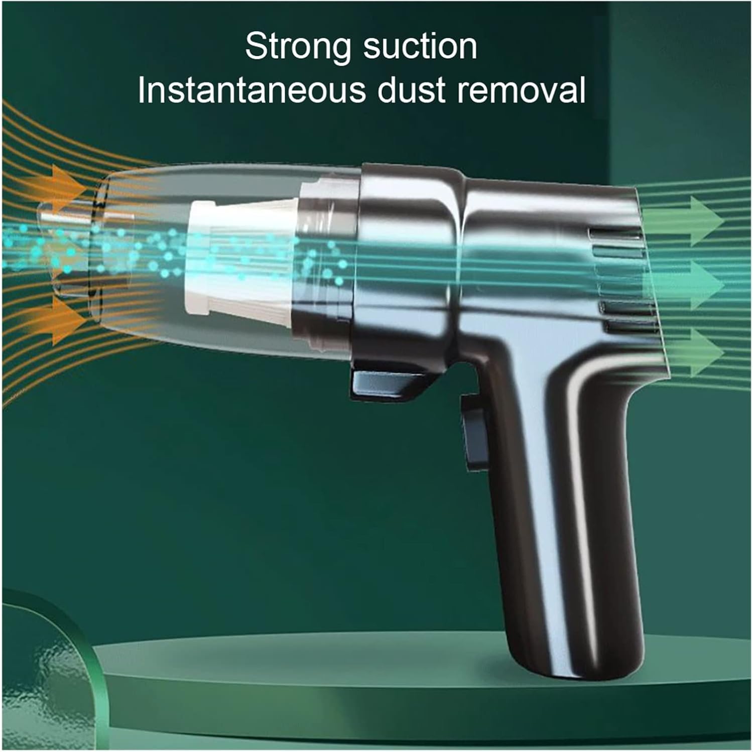 Portable Car Vacuum Cleaner 290000PA Rechargeable Handheld Vacuum Cleaner for Car Wired Wireless Dust Catcher Cyclone Suction (Color : USB Charging-05)