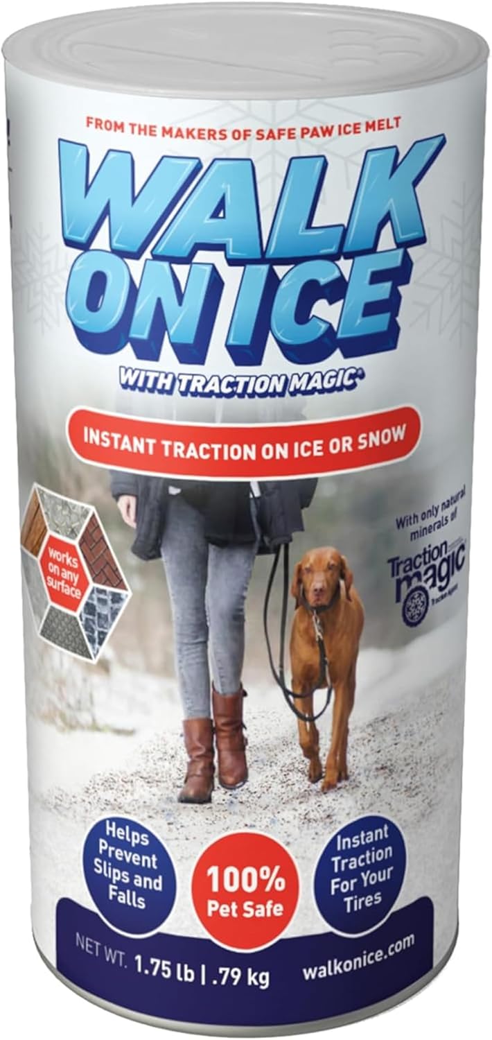 Gaia 12 Pack Walk on Ice Snow Melt to Help Prevent Slips and Falls, 1.75 lbs