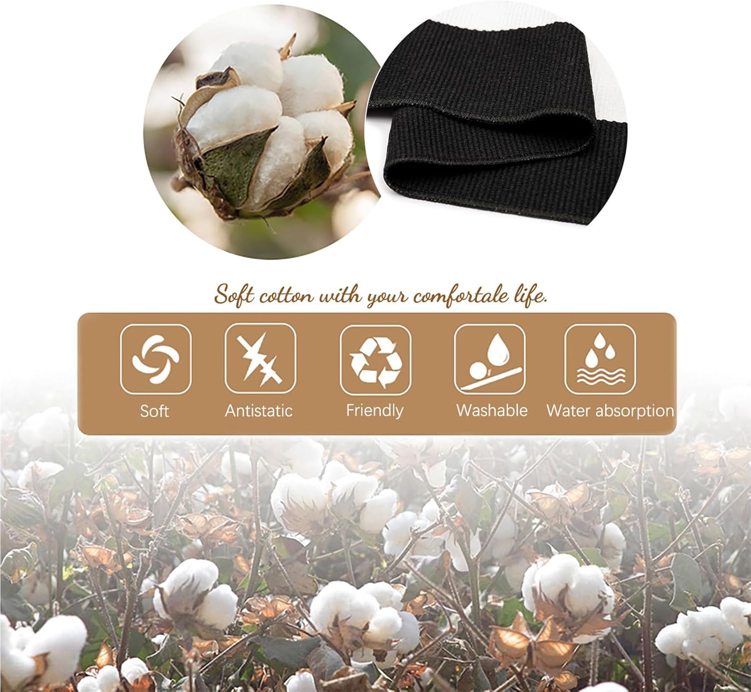 KILOCOCO Black White Striped Rug 5x7 Area Rugs for Living Room Cotton Machine Washable Front Porch Layered Rugs for Patio Farmhouse Bedroom Kitchen Laundry Room