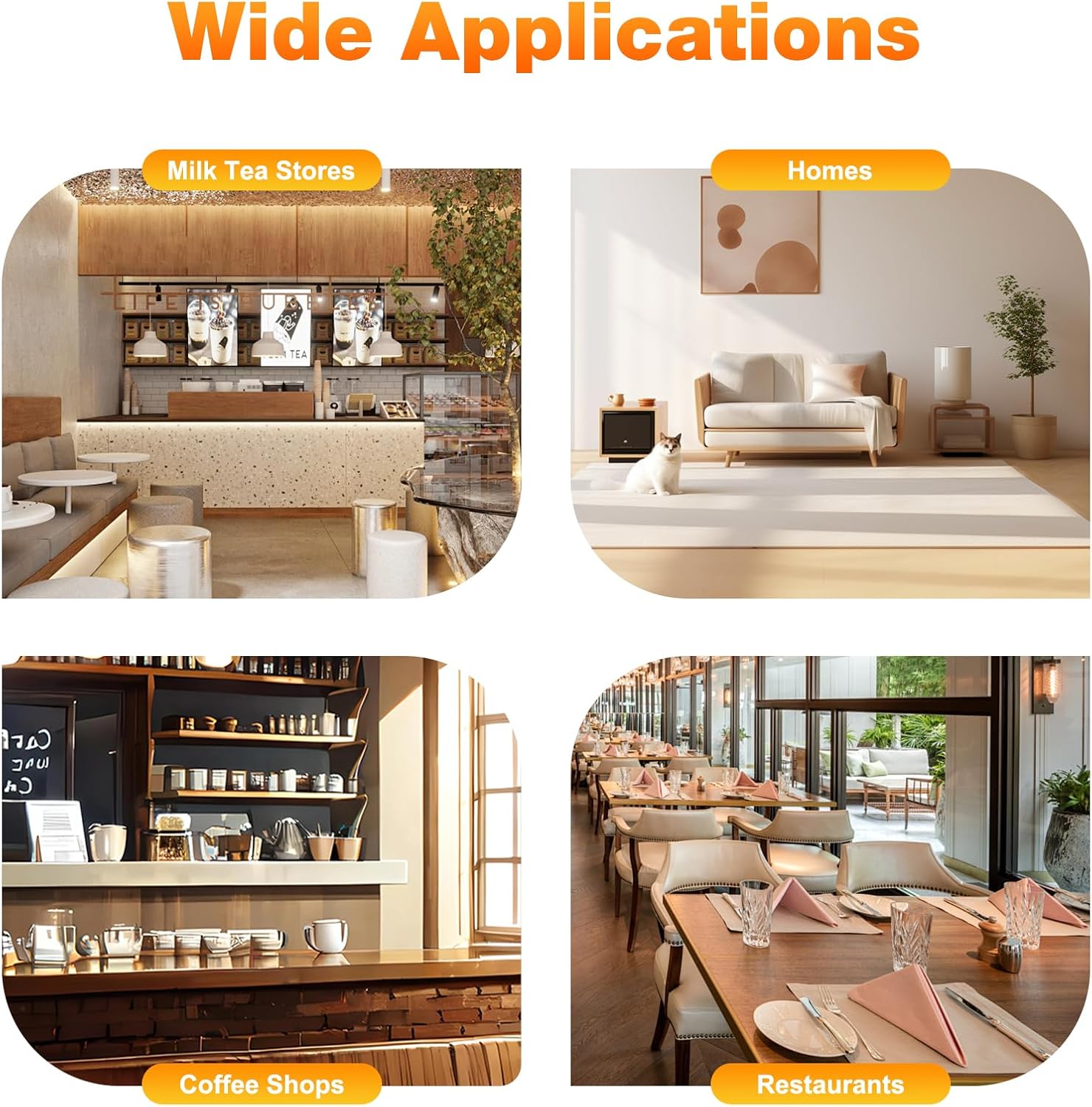 Milkshake Maker, 110V Electric Milk Shake Blender with One 16.91 oz Measuring Stainless Steel Cup for Drink Mixer, Slush, Margaritas, Silver