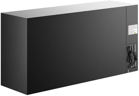 73-Inch Black Underbar Sliding Glass Door Back Bar Refrigerator with LED Lighting, Galvanized Top, 3 Doors, 21.6 Cu Ft Commercial Beverage Cooler, 72.75x24.44x34.81 Inches