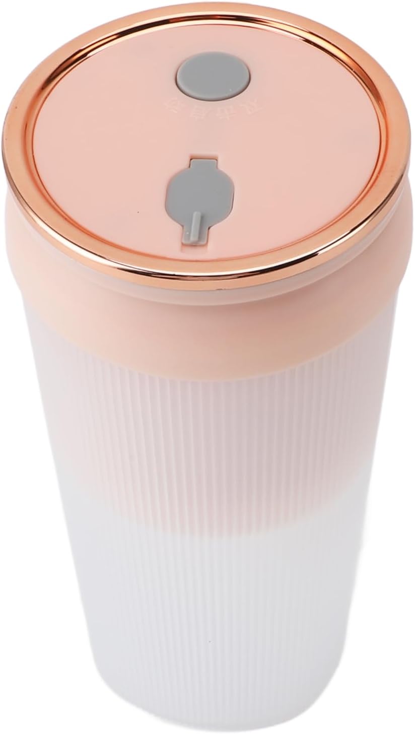 USB Rechargeable Portable Blender for Smoothies with 300ml Capacity, 4 Blades Juice Personal Size Handheld Juicer for Juice Shakes Smoothies, Ecofriendly and Materials