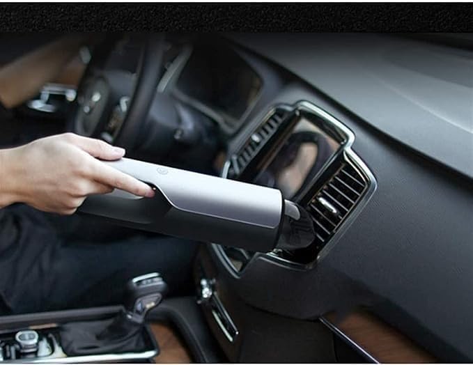 Handheld Vacuum Cleaner, Vacuum Handheld, 4200PA Battery Vacuum Cleaner Wet/Dry Noise Reduction Bagless Portable Vacuum Cleaner Quick Charge Household and Car Vacuum Cleaner