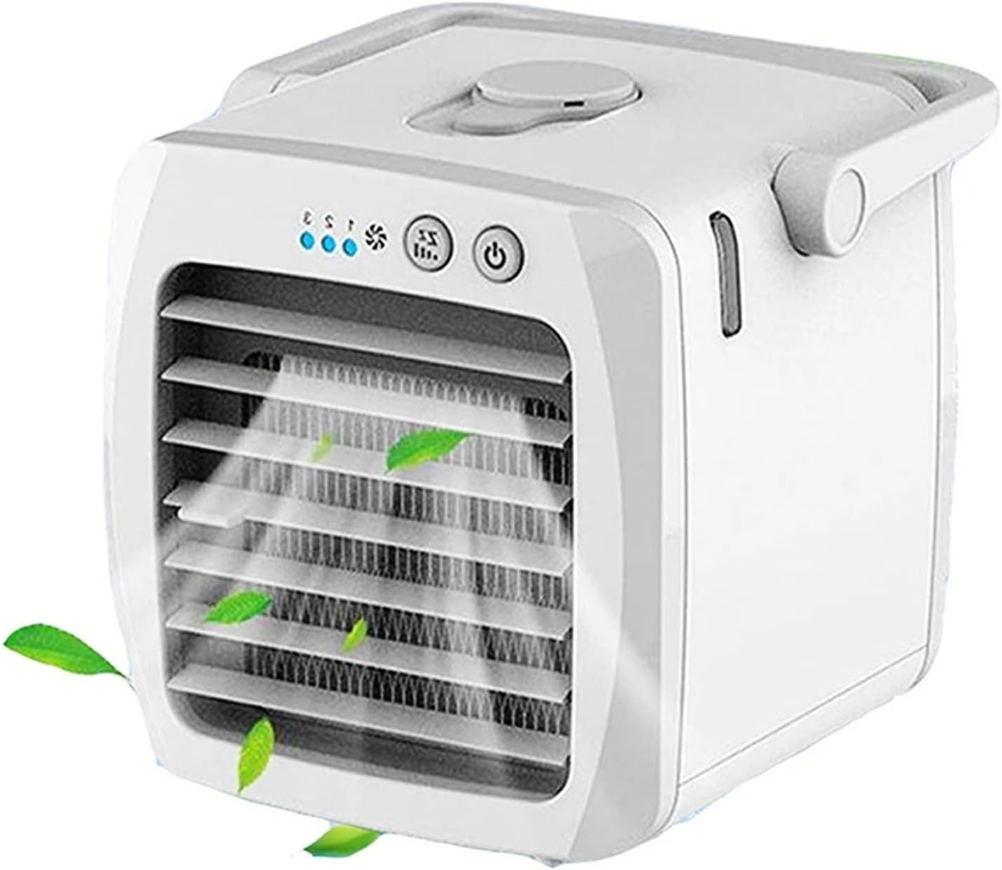 Portable. Mini Portable Air Conditioner Air Cooler Humidifier 3 Speed Quiet Desk Fan .Tabletop