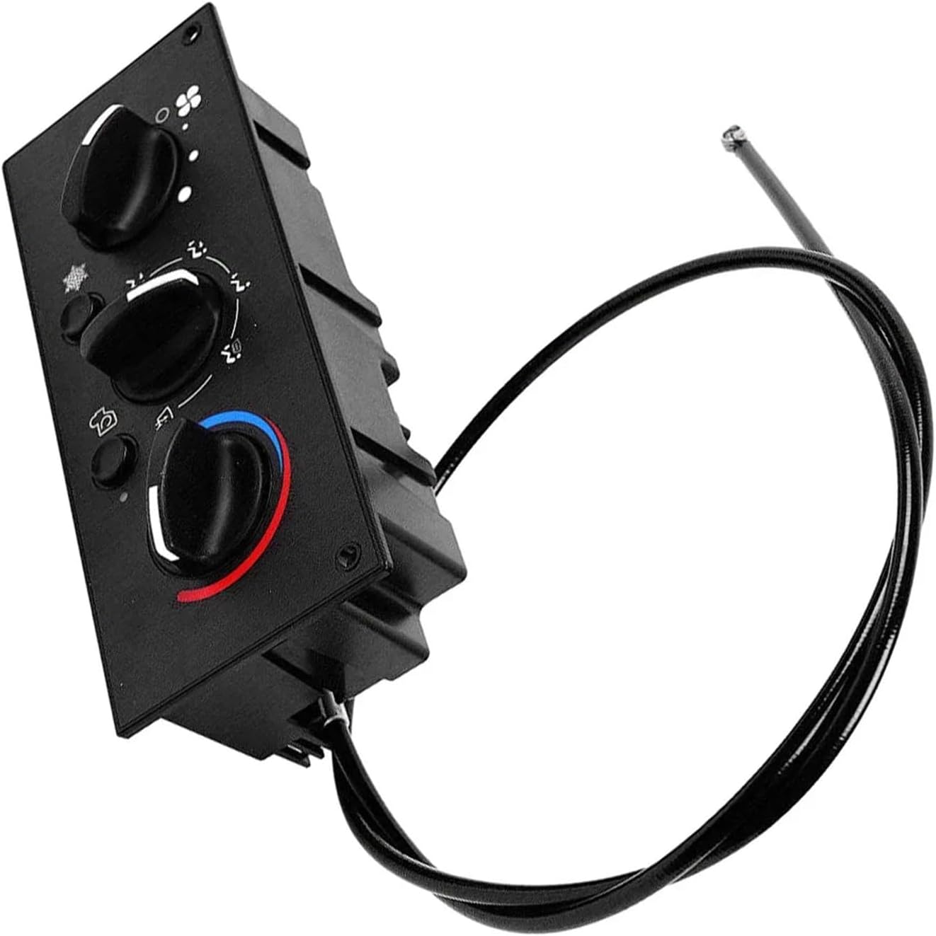 Air Conditioning Control Module Panel for Kenworth C500 T300 T600A T800 W900 2002-2006 8+5Pins Black Automobile Accessories