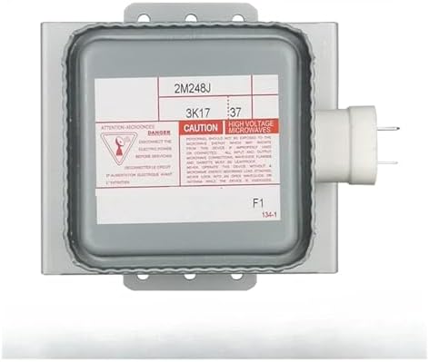 Air-Cooled Magnetron 2M248J for Microwave Oven Heating Vacuum Electronic Tube 1000W 2M248 Replacement Parts