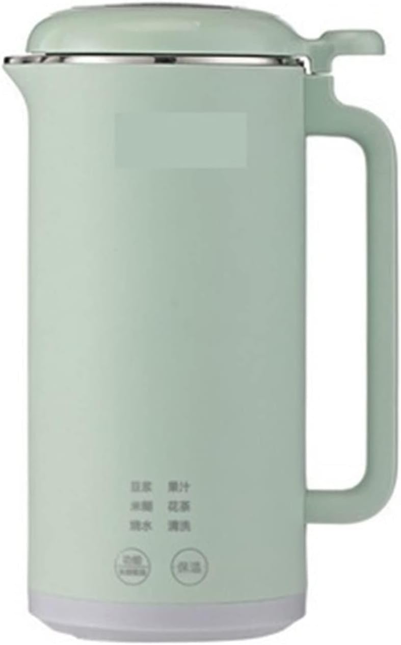 Mini Soymilk Maker Juicer Blender 350ML, Automatic Multifunction Filter-Free SOYA Bean Milk Machine 110V/220V