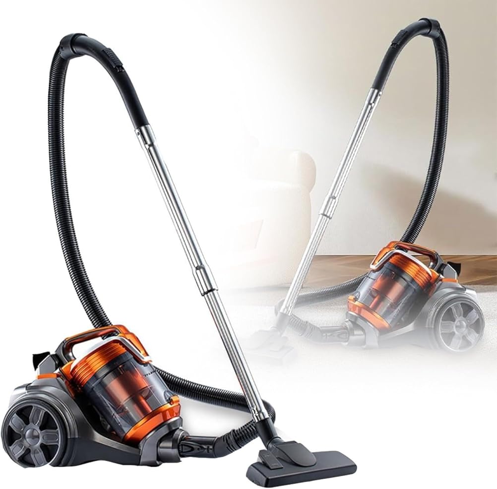 Multifunctional Corded Cyclonic Vacuum Bagless Cylinder Vacuum Cleaner 3600W, 3.5L Carpet Cleaner with 4-Stage HEPA Filter