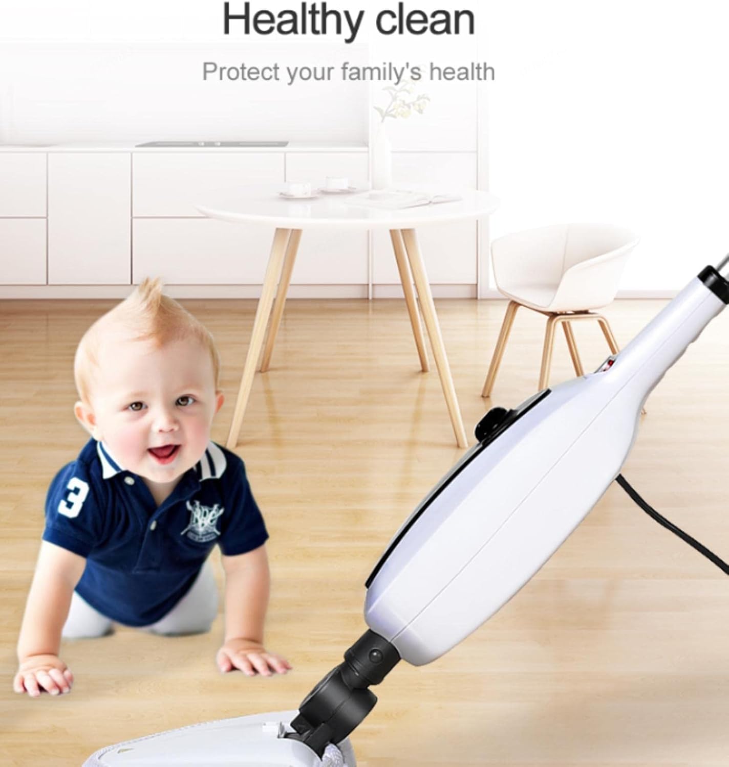 Multifunction Upright Steam Cleaner Mop,Steamer For Cleaning Hard Floors, Carpets, Bathroom, Kitchen, Windows, Garments & Upholstery |