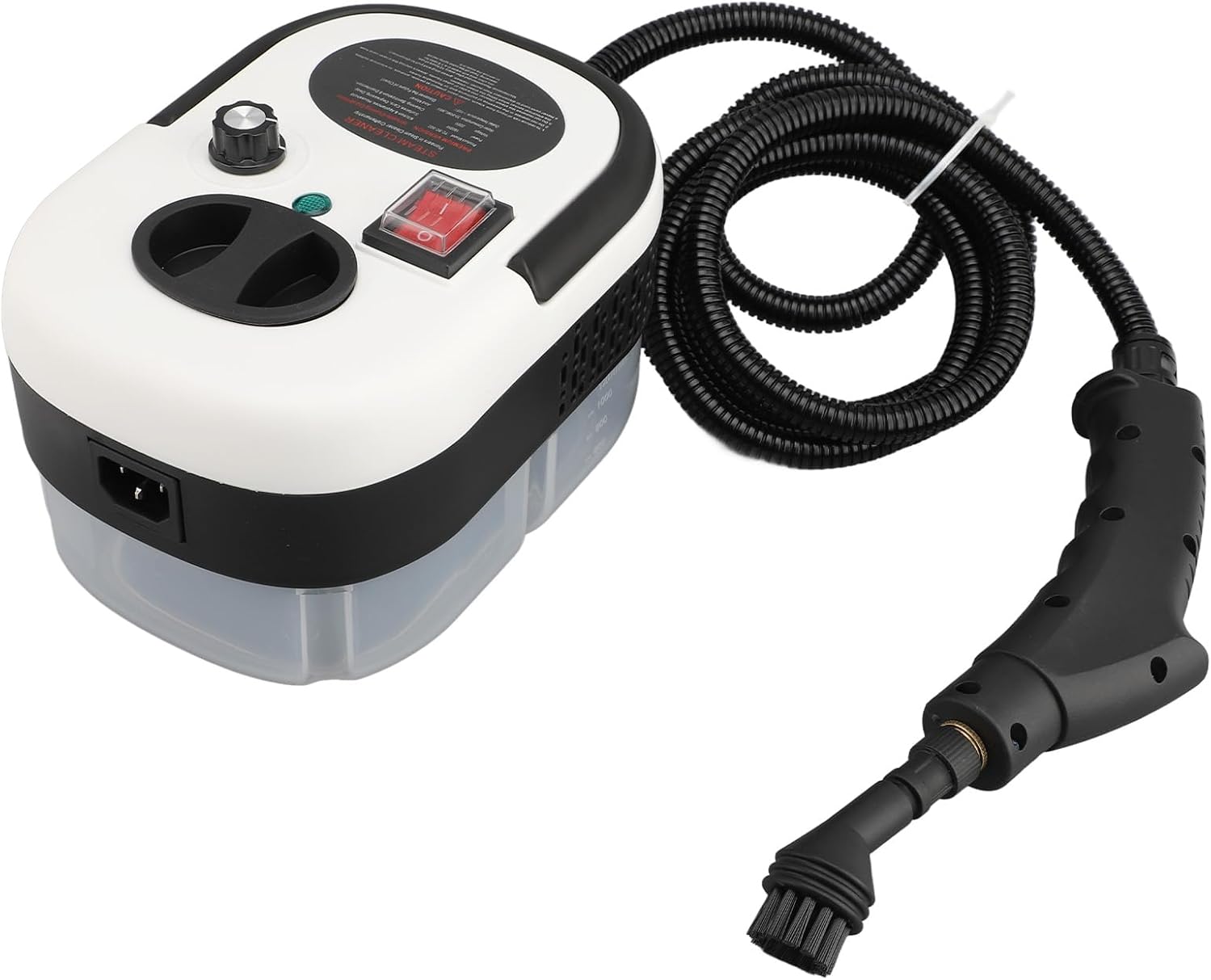 Steam Cleaner, 2500W 6 Gears Multipurpose Powerful Steamer Portable Handheld with 1.2L Water, High Pressure High Temperature for Home Floor Grout Tile Couch (US Plug 110V)