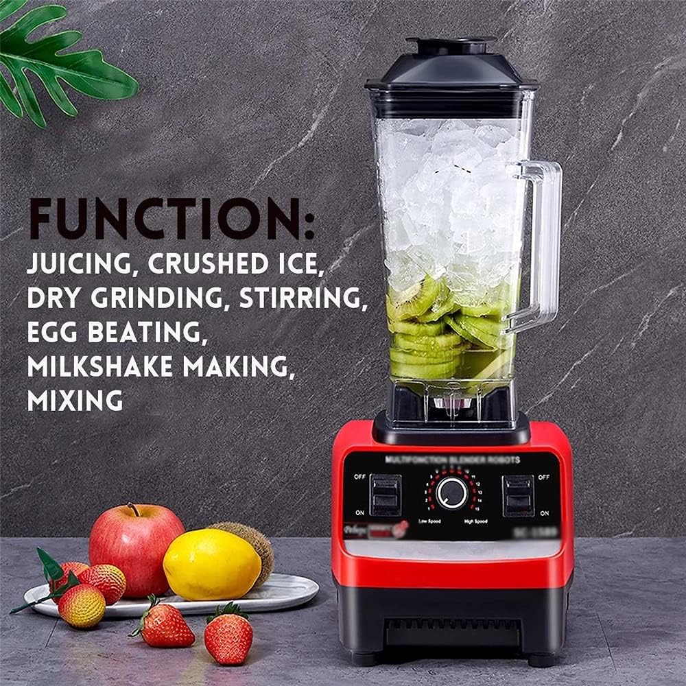 2.5L 4500W Blender Professional Heavy Duty Commercial Mixer Juicer Speed Grinder Ice Smoothies Coffee Maker