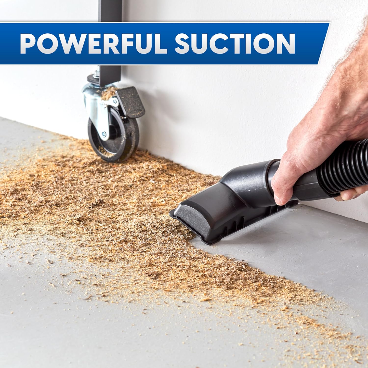 Vacmaster Blue Edition 8-Gallon* 4 Peak HP Wet/Dry Vacuum– VOC809PF