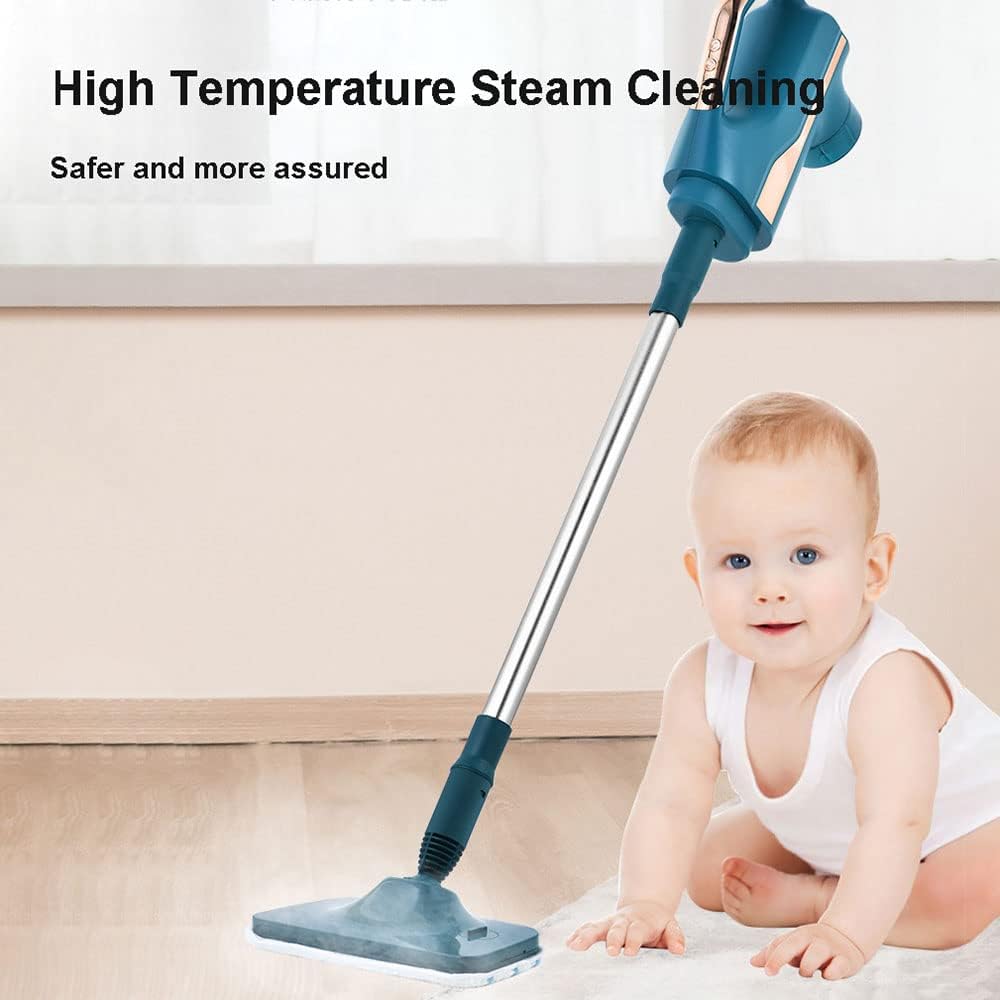 Steam Mop,Detachable Floor Steamer with Handheld Steam Cleaner,1200W Steam Cleaning Machine for Carpet Floor Kitchen Windows Furniture Clothes