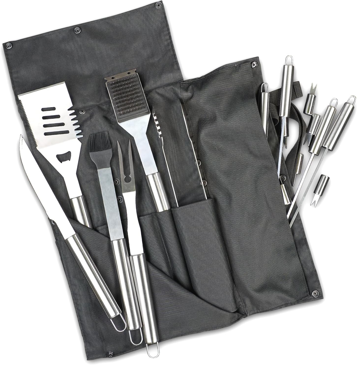 Grill Accessories for Outdoor Grilling - Outdoor Grill Accessories for Barbeque - Premium Grill Tool Sets Grilling Utensils Set - Griddle Accessories Kit - BBQ Gear