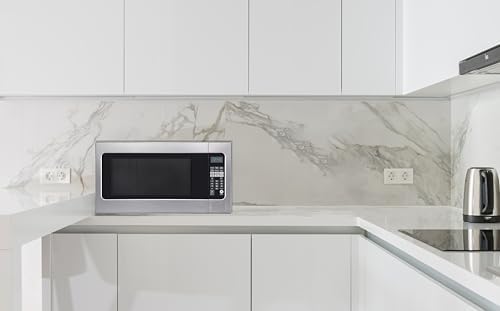 Impecca 2.2 Cu. Ft. Microwave Oven, Powerful 1200 Watts Countertop Microwave, 16.5