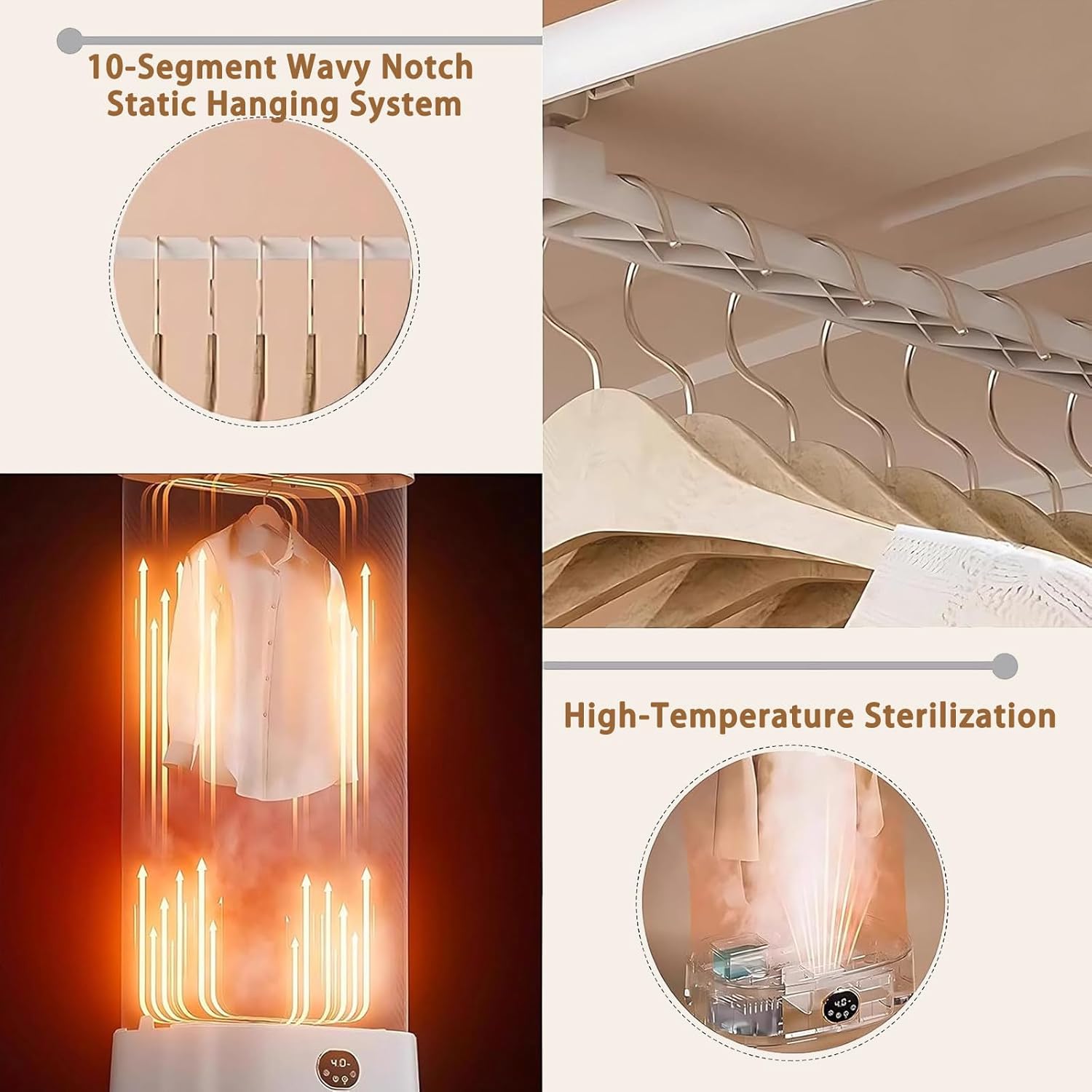 1000W Automatic Ironing and Folding Machine, Automatic Ironing Machine Portable Dryer with Intelligent Timing and Remote Control, for Home, Laundry and Dormitories