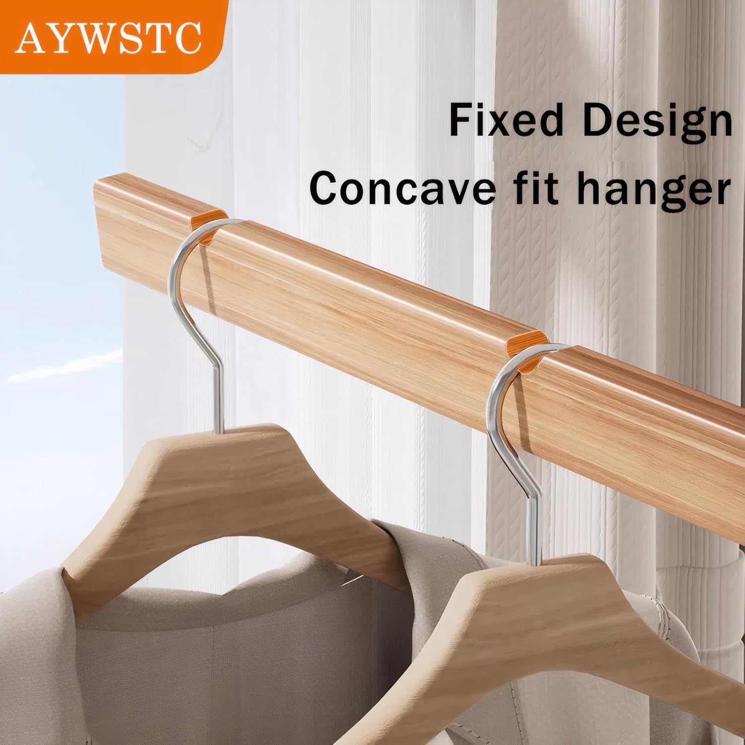 Tripod Clothes Drying Rack - Foldable Laundry Drying Rack - Household Floor Standing Clothes Drying Racks with 16 Wooden Drying arms for Balconies, Laundry, Bedrooms