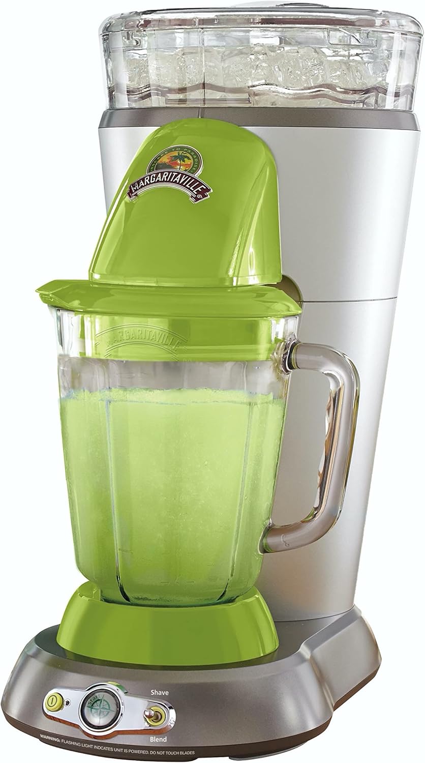 Margaritaville Bahamas Frozen Concoction Dual Mode Beverage Maker Home Margarita Machine with No-Brainer Mixer and 36 Ounce Pitcher